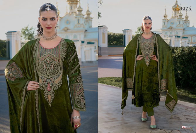 Nazakat 10994 Series By Ibiza Designer Velvet Salwar Kameez Wholesalers In Delhi
